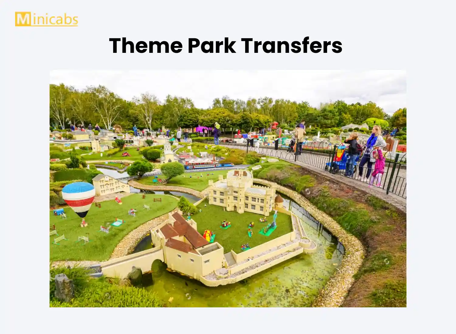 theme park transfer service